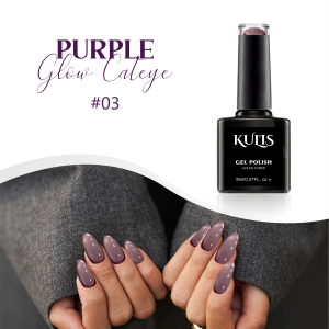 Kulis - Purple Glow Cateye UV Gel Polish - 03