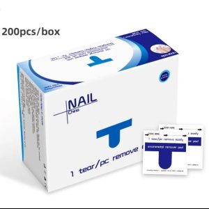 Acetone Removal Wipes 200 pcs Box