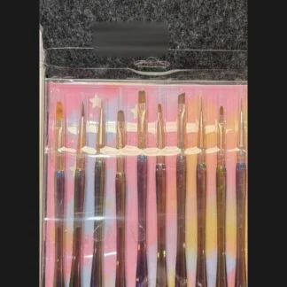 Art Brush Set - Pink Glitter