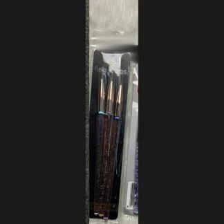 Liner Brush Set - Black Glitter