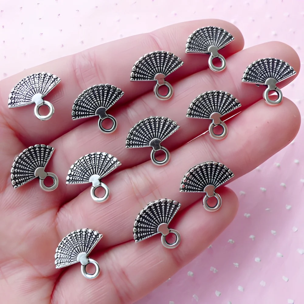 Oxidised Silver Ethnic Charms - Image 3