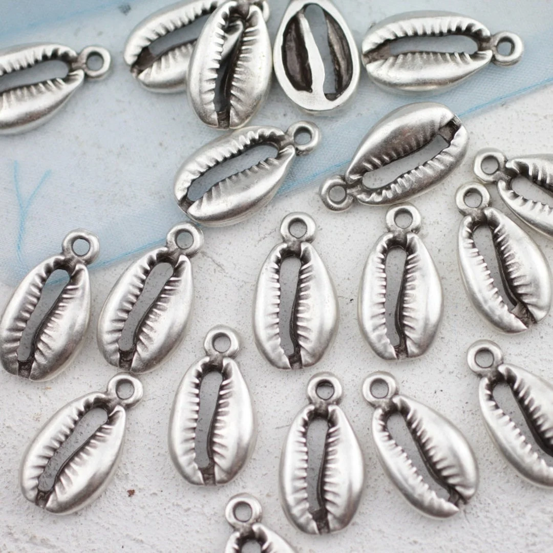 Oxidised Silver Ethnic Charms - Image 17