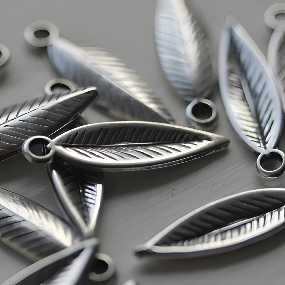 Oxidised Silver Ethnic Charms - Image 18