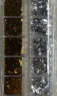 Crushed Foil Strip (Gold/Silver)