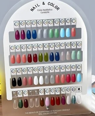 50-color Nail Art Display Board – SNX Nails