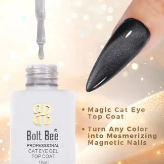 Bolt Bee Cat Eye Gel Top Coat – SNX Nails