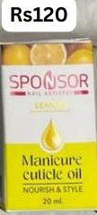 Sponsor Manicure Cuticle Oil Lemon