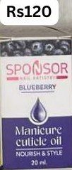 Sponsor Manicure Cuticle Oil Blueberry