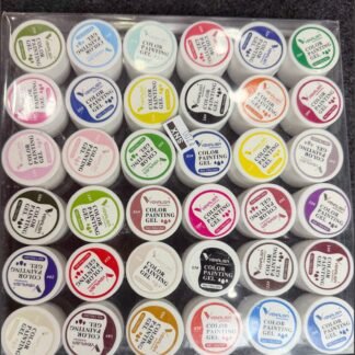 36 Color Gel Pot - 8 ml - Colour Painting Gel