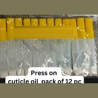 Press on cuticle oil pack of 12 pc