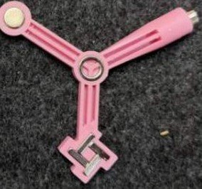 Pink 3-Way Cateye Magnet Tool
