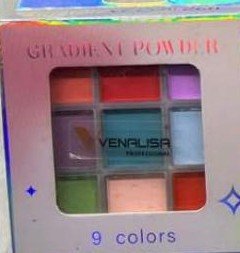 Venalisa 9 Colors Gradient Powder Palette