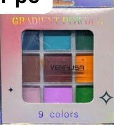 Venalisa 9 Colors Gradient Powder Palette