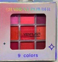 Venalisa 9 Colors Gradient Powder Palette