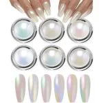Moon Light & White Pearl Chrome Powder – SNX Nails