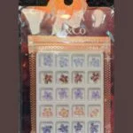 M&Co Nail Decoration – Flowers (Purple) – SNX Nails
