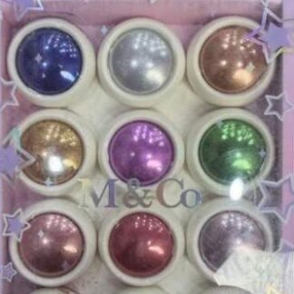 M&Co Chrome Powders Set 24pcs