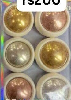 Beautiful Nail Chrome Powder 6pcs Set