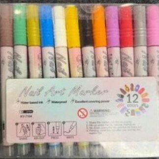 Nail Art Marker Pens 12 Colors Set