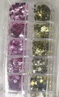 In Built Mylars Purple Mix