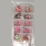 Mylars 12-Grid Case – Pink and Rose Flakes – SNX Nails