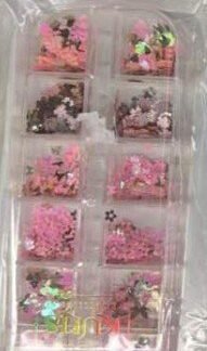 In Built Mylars Pink Mix
