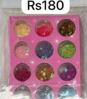 Glitter Stars and Shapes 12-pack