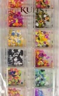 Kulis Professional 12-Grid Confetti Dots