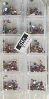 Nail Rhinestones Diamonds Box