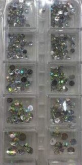 Nail Rhinestones Box