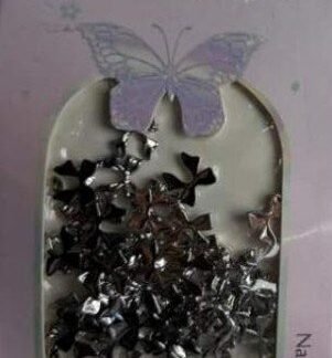 Nail Accessories Card Bow Charms