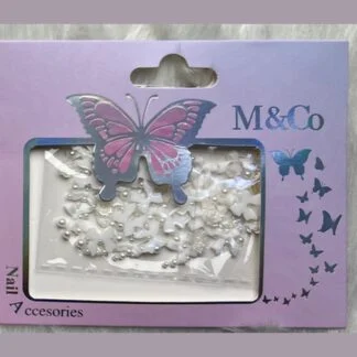 M&Co Nail Accessories Flowers – SNX Nails
