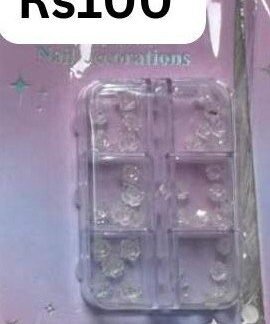 Nail Decorations 6-Grid Box