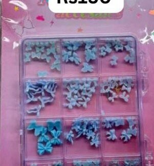 Blue Nail Charms Box