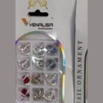 Venalisa Nail Ornament Charms Crystal Planets 12 pcs – SNX Nails