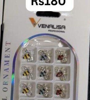 Venalisa Nail Ornament Bee Charms