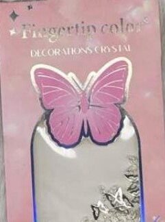 Fingertip Color Decorations Crystal