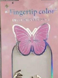 Fingertip Color Decorations Crystal