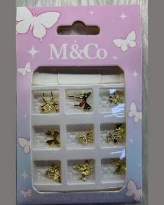 M&Co Butterfly Nail Charms – SNX Nails
