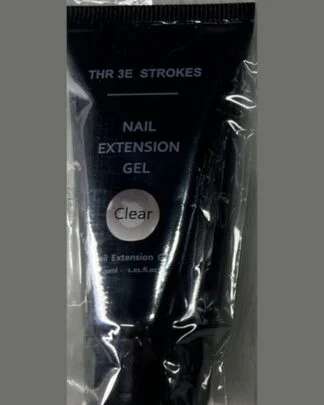 Three Strokes Nail Extension Gel (Clear)
