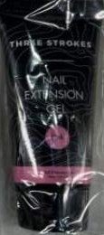 Three Strokes Nail Extension Gel (Pink)