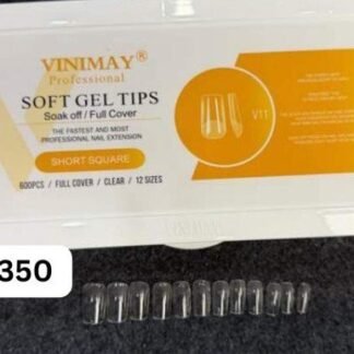 VINIMAY Soft Gel Tips Short Square