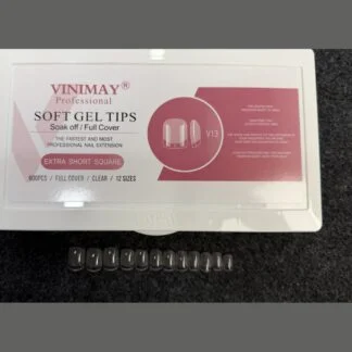 VINIMAY Soft Gel Tips Extra Short Square