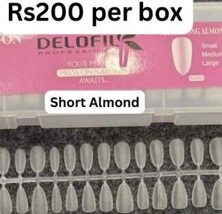 Delofil Press on Tips - Short Almond