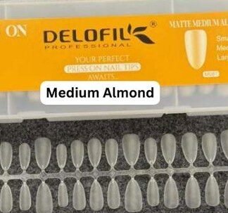 Delofil Press on Tips - Medium Almond