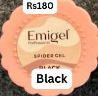 Emigel Spider Gel Black