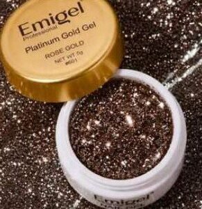 Emigel Platinum Gold Gel Rose Gold