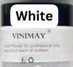 VINIMAY Acrylic Powder White