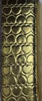 Hand/Arm Rest Cushion - Gold Hearts