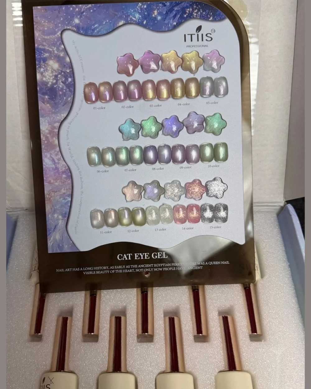 ITIIS Star kit: 15 pc + shadechart 15 ml bottles - Image 2